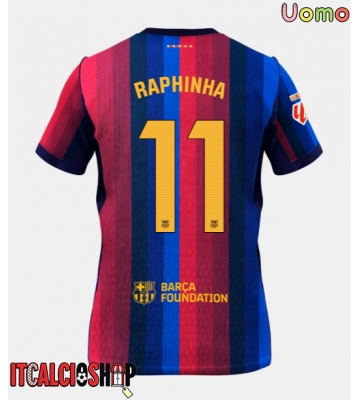 Barcelona Raphinha Belloli #11 Prima Maglia 2026-27 Manica Corta